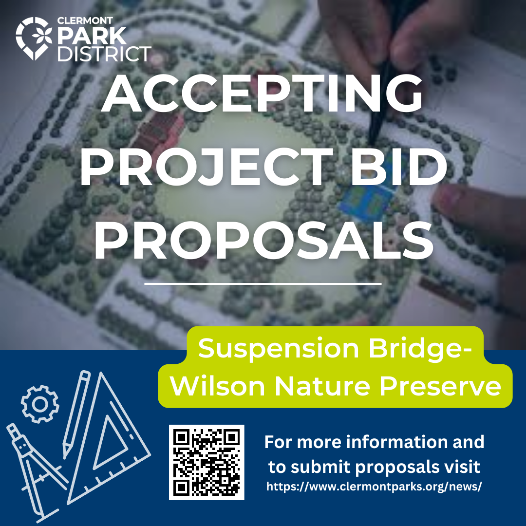 Accepting project bid proposals- Suspension Bridge Wilson Nature Preserve